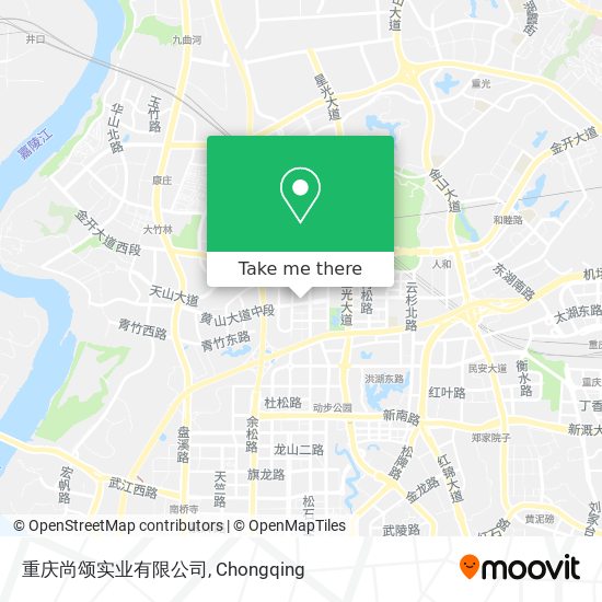 重庆尚颂实业有限公司 map