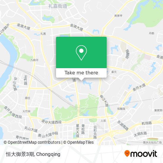 恒大御景3期 map