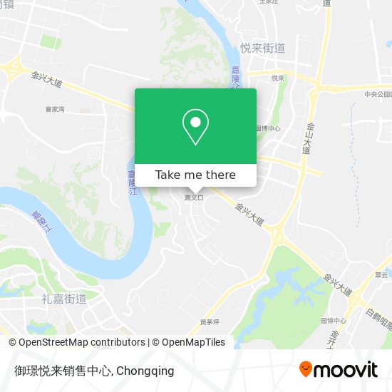御璟悦来销售中心 map
