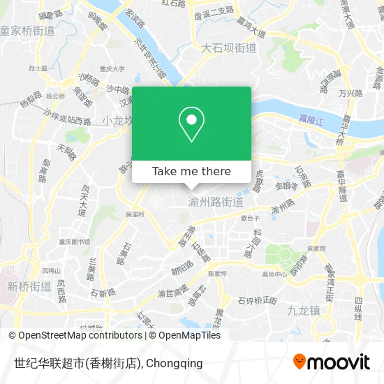 世纪华联超市(香榭街店) map