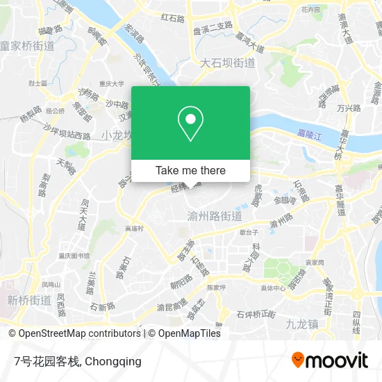 7号花园客栈 map