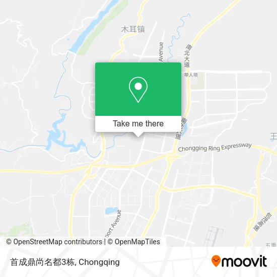 首成鼎尚名都3栋 map