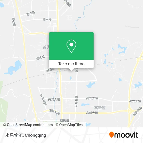 永昌物流 map