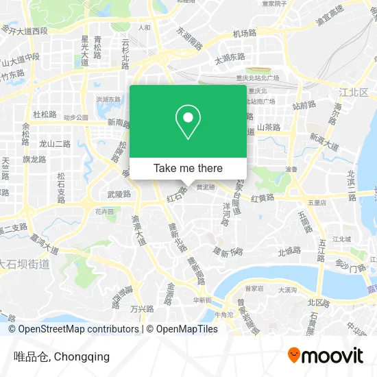 唯品仓 map
