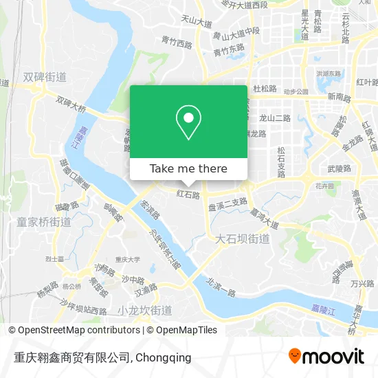 重庆翱鑫商贸有限公司 map