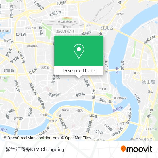 紫兰汇商务KTV map