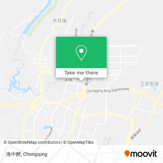 渔中醉 map