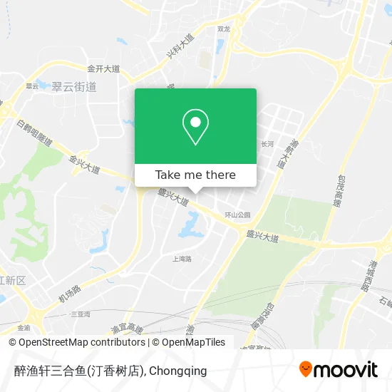 醉渔轩三合鱼(汀香树店) map