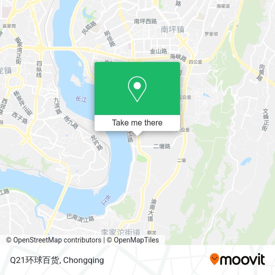 Q21环球百货 map