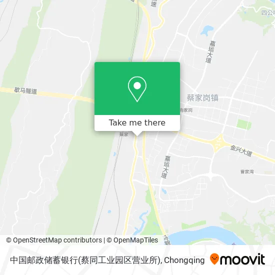 中国邮政储蓄银行(蔡同工业园区营业所) map