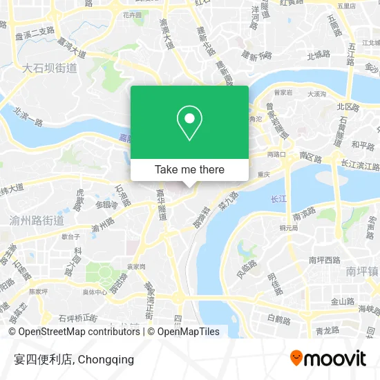 宴四便利店 map