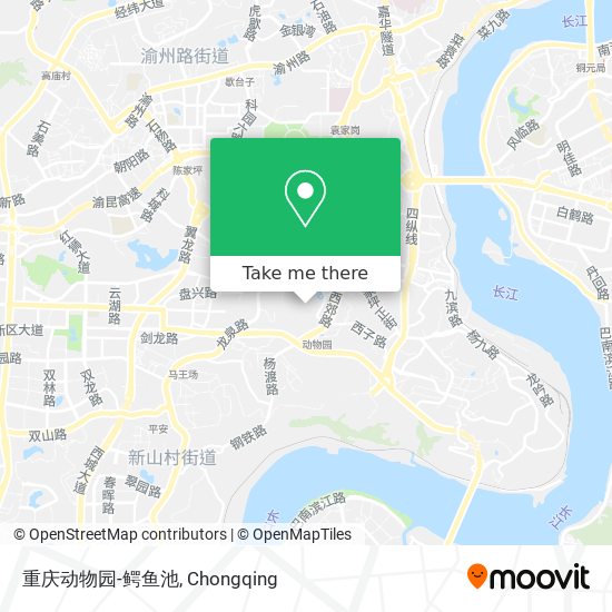 重庆动物园-鳄鱼池 map