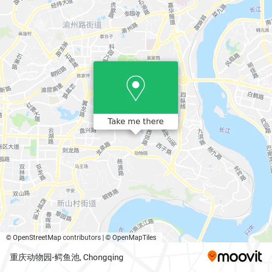 重庆动物园-鳄鱼池 map