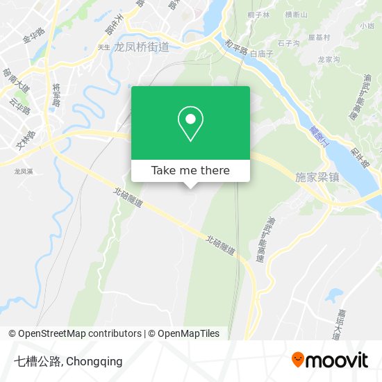 七槽公路 map