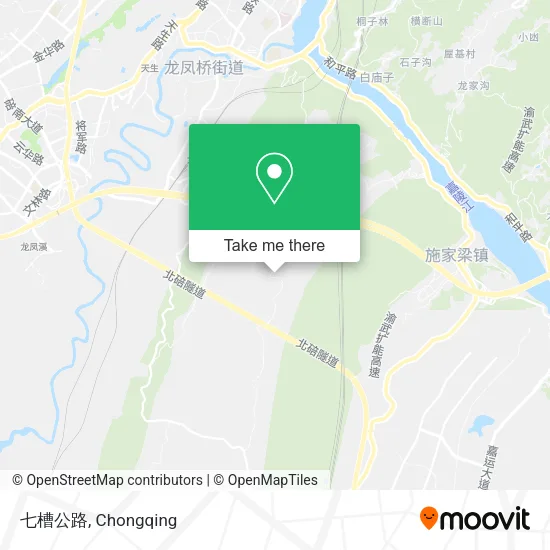 七槽公路 map