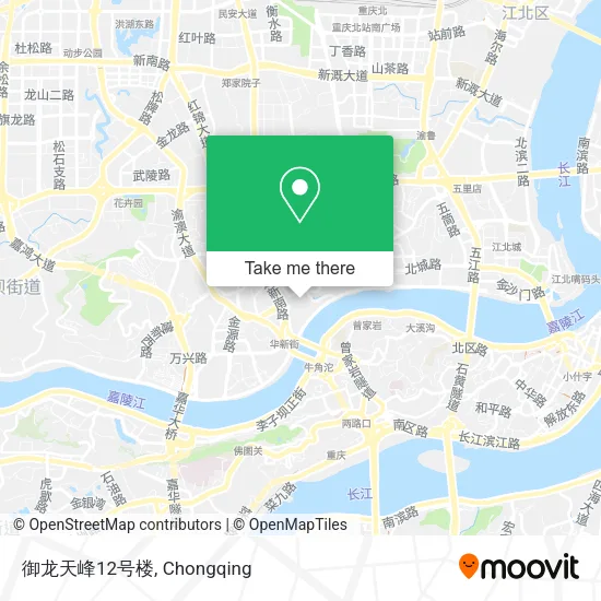 御龙天峰12号楼 map