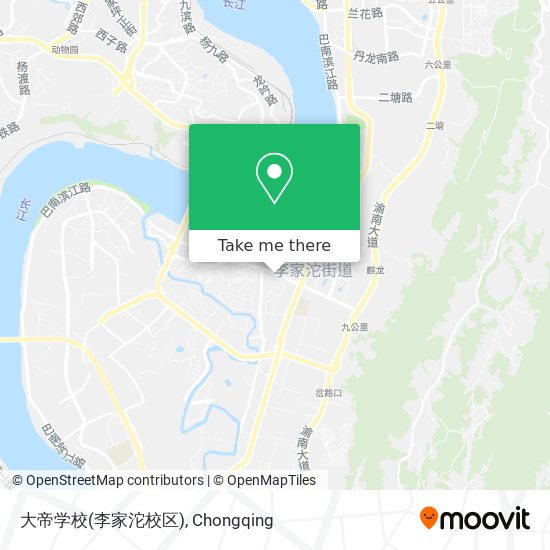 大帝学校(李家沱校区) map