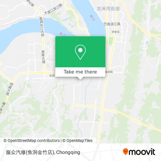 服众汽修(鱼洞金竹店) map