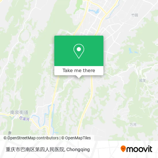 重庆市巴南区第四人民医院 map