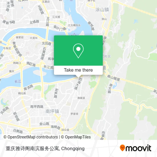 重庆雅诗阁南滨服务公寓 map