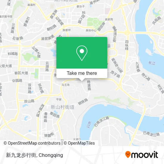 新九龙步行街 map