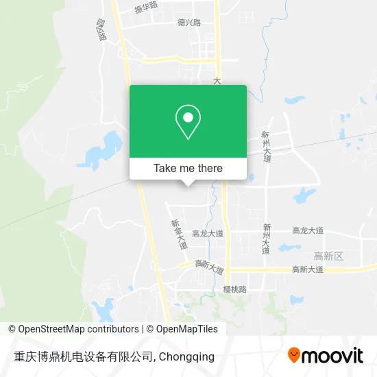 重庆博鼎机电设备有限公司 map