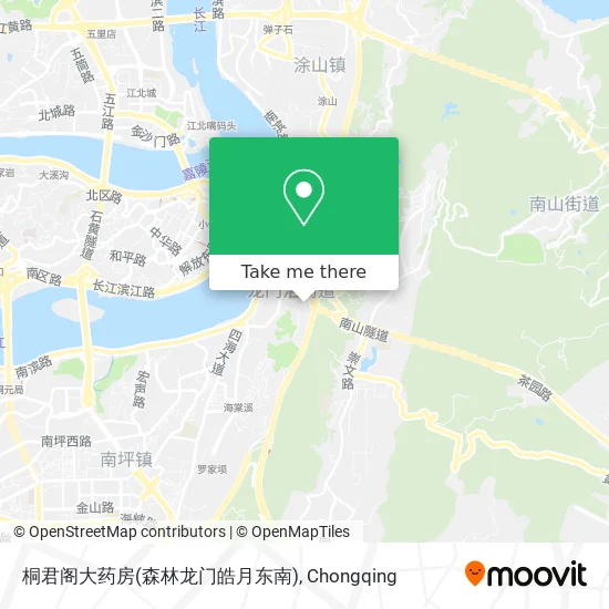 桐君阁大药房(森林龙门皓月东南) map