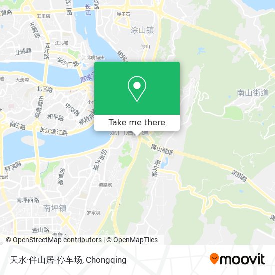 天水·伴山居-停车场 map