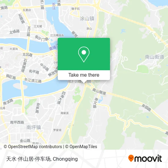 天水·伴山居-停车场 map