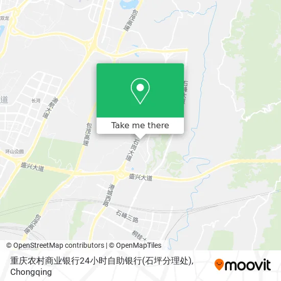 重庆农村商业银行24小时自助银行(石坪分理处) map