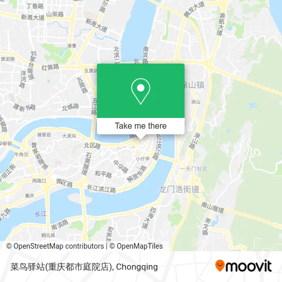 菜鸟驿站(重庆都市庭院店) map