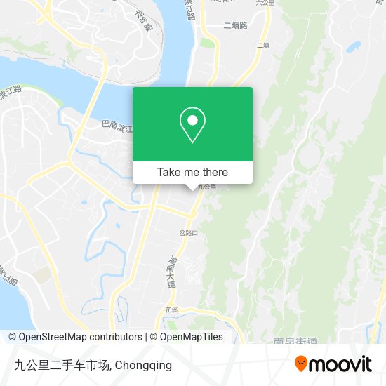 九公里二手车市场 map