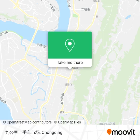 九公里二手车市场 map