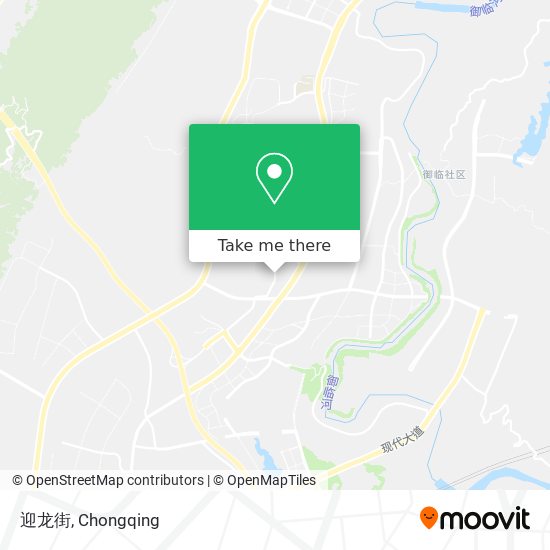 迎龙街 map