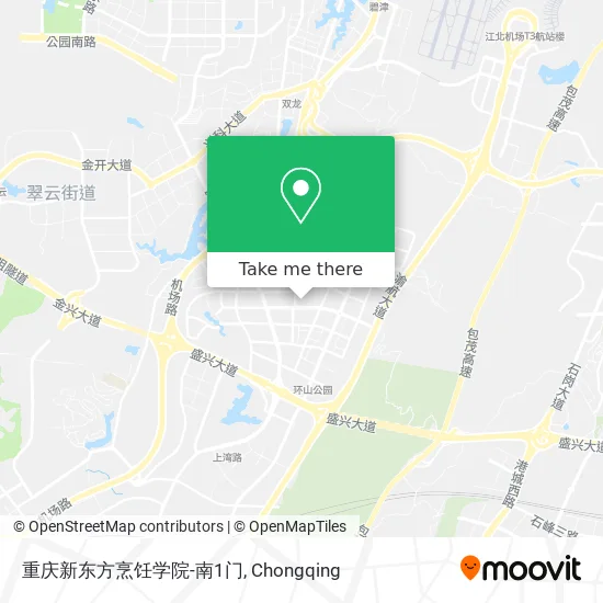 重庆新东方烹饪学院-南1门 map