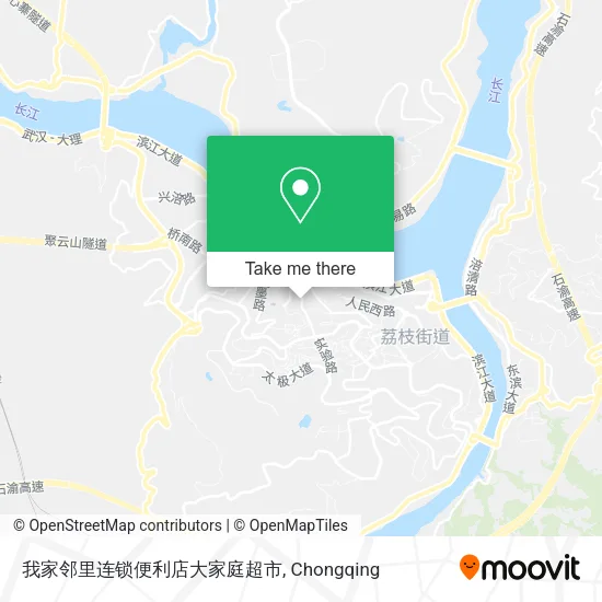 我家邻里连锁便利店大家庭超市 map