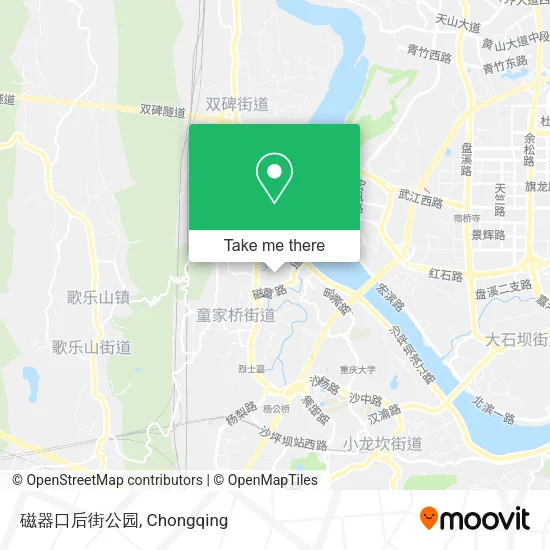 磁器口后街公园 map