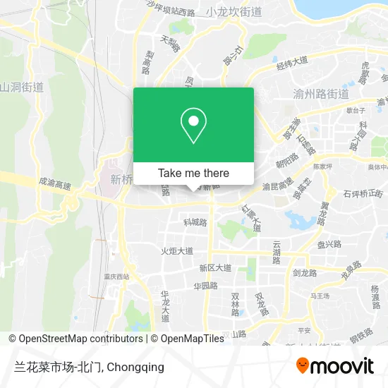 兰花菜市场-北门 map