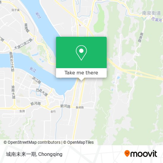 城南未来一期 map