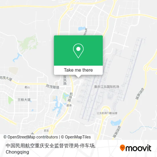 中国民用航空重庆安全监督管理局-停车场 map