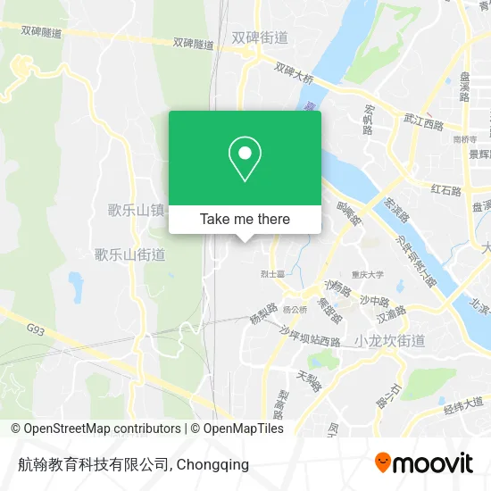 航翰教育科技有限公司 map