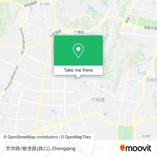 芳华路/银杏路(路口) map