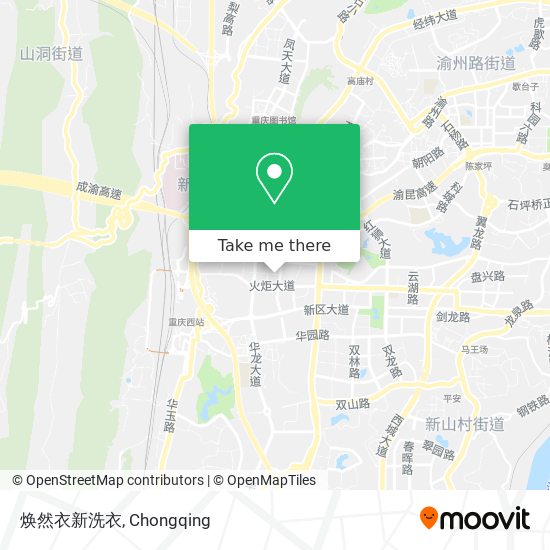 焕然衣新洗衣 map