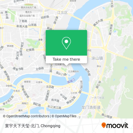 寰宇天下天玺-北门 map