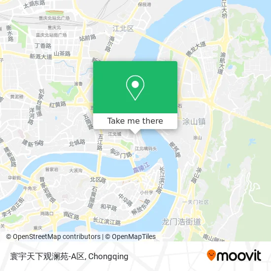 寰宇天下观澜苑-A区 map