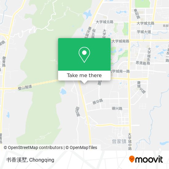 书香溪墅 map
