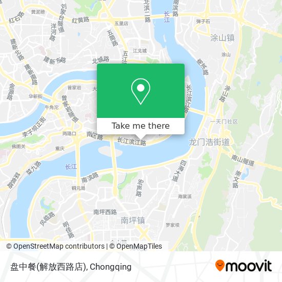 盘中餐(解放西路店) map