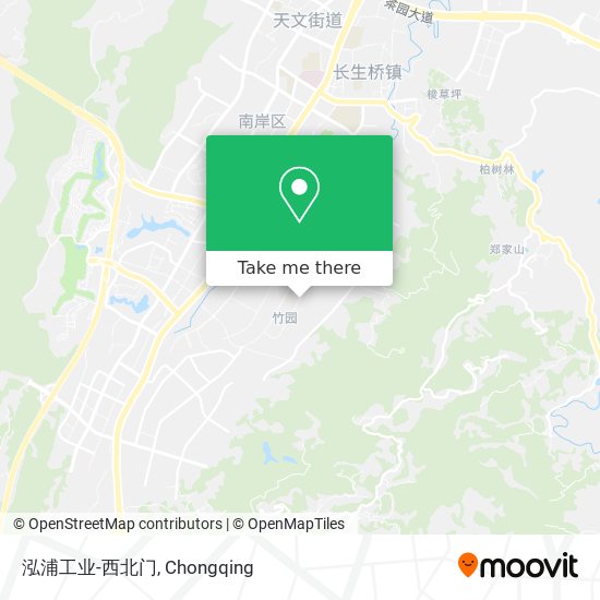 泓浦工业-西北门 map
