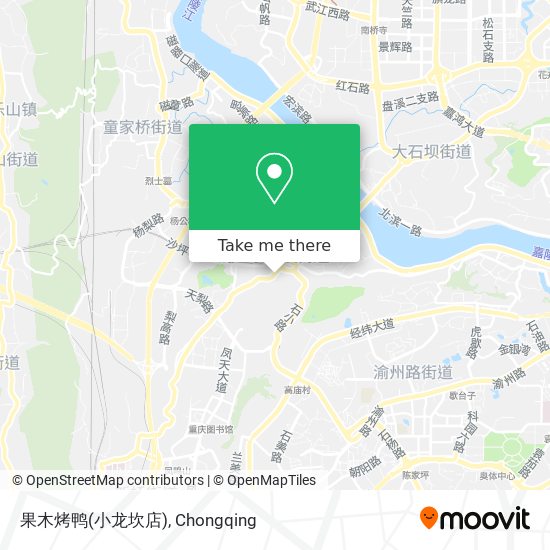 果木烤鸭(小龙坎店) map