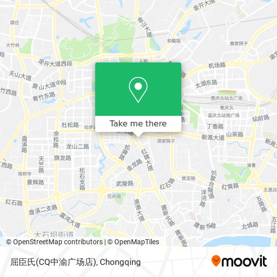 屈臣氏(CQ中渝广场店) map